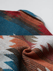 NAVAJO ジャガード織り ツイード 長袖シャツ