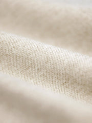 ハーフジップカラー スウェット