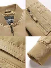 コットン ベースボールジャケット