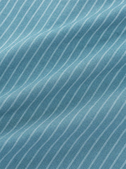 メンズ アメリカン レトロ ストライプ シャツラペル長袖