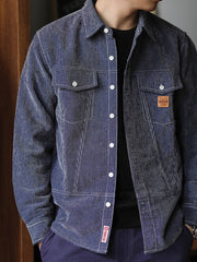 コーデュロイ ワークシャツ