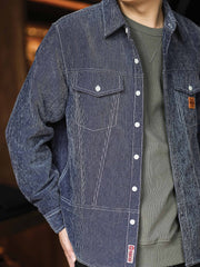 コーデュロイ ワークシャツ