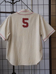 スタンドカラー ベースボール シャツ