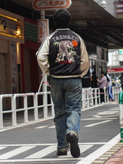 横須賀タイガー刺繍野球ジャケット