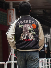 横須賀タイガー刺繍野球ジャケット