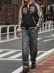 横須賀タイガー刺繍野球ジャケット