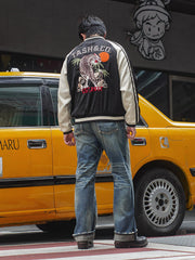 横須賀タイガー刺繍野球ジャケット