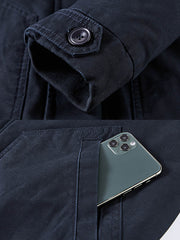 ウォッシュド 裏起毛 ジャケット