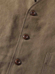 ウォッシュドキルティングベスト