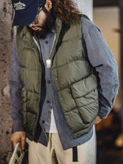 薄手 ダウン ベスト