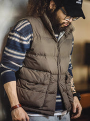 薄手 ダウン ベスト