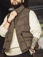 薄手 ダウン ベスト