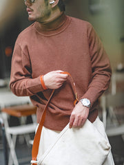 ハイネック ニットセーター