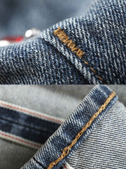 ダイヤモンドスタッズデニムパンツ