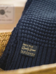 混合織ニットマフラー