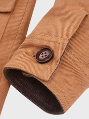 コーデュロイ パッチワーク ジャケット