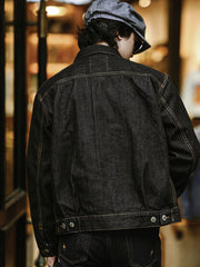 デニム スリムフィット ジャケット