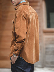 コーデュロイ ワーク ジャケット