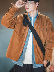 コーデュロイ ワーク ジャケット