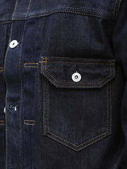 デニム スリムフィット ジャケット