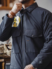 コットン ボンバージャケット