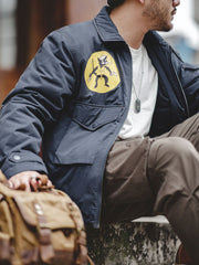 コットン ボンバージャケット