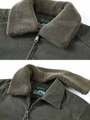 裏起毛フリースジャケット