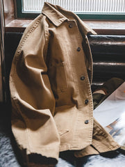 コットン カバーオール 長袖シャツ