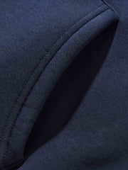 裏フリース ドロップショルダー パーカー