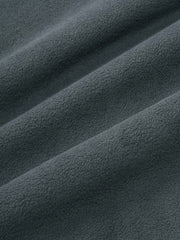 レトロ配色コンビポーラテックフリースパーカー