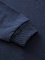 エルボーパッチコットンスウェット