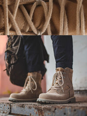 レトロ ハイカット デザートブーツ