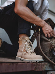 レトロ ハイカット デザートブーツ
