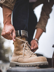 レトロ ハイカット デザートブーツ