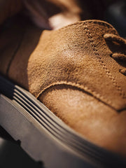 スエードディビット シューズ