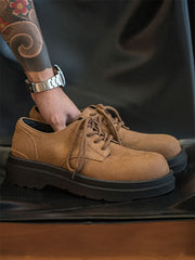 スエードディビット シューズ