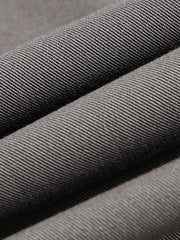 クラシックグレーレトロフィットメンズパンツ