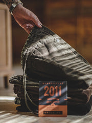 裏花柄 コーデュロイ スラックス