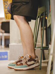 異素材コンビ スケボー シューズ