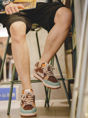 異素材コンビ スケボー シューズ