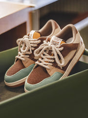 異素材コンビ スケボー シューズ