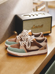 異素材コンビ スケボー シューズ