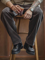 platform derby ダービーシューズ