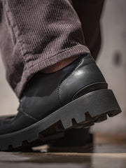 platform derby ダービーシューズ