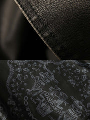 ヴィンテージPUレザーフライトジャケット クラシック&モダン