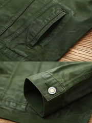 PUコーティング デニムジャケット