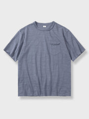 涼感ポケット純綿Tシャツ