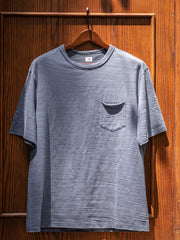 涼感ポケット純綿Tシャツ