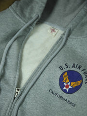 「U.S.AIR FORCE」フード付きスウェット