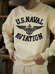 U.S.NAVY 裏フリース クルーネックスウェット